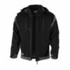 Winter-Softshelljacke "Pro"Schwarz/Grau