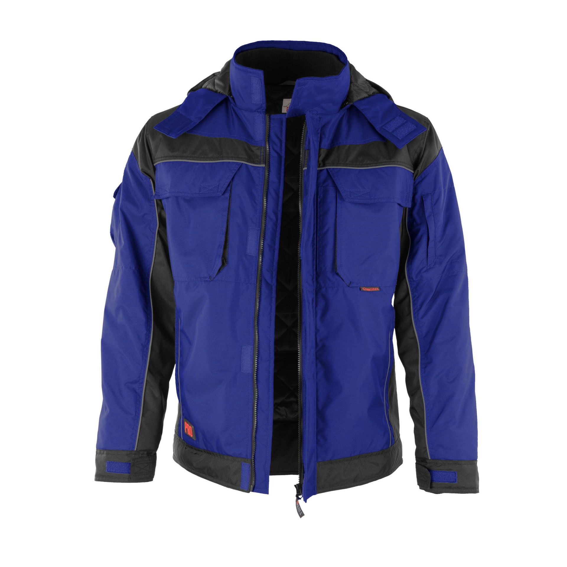 Winterjacke "Pro"Kornblau/Schwarz