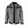 Winterjacke "Pro"Grau/Schwarz