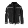 Winterjacke "Pro"Schwarz/Grau