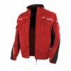 Bundjacke "grizzlyskin IRON"Rot/Schwarz